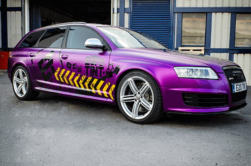 Audi Body Wrap & Window Tint